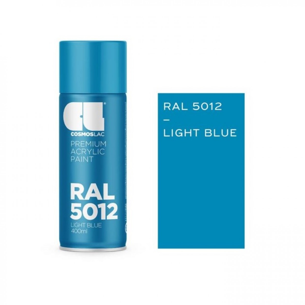 Φωτογραφία προϊόντος: ΣΠΡΕΙ ΑΚΡΥΛΙΚΟ RAL 5012 LIGHT BLUE 400ml (N317)