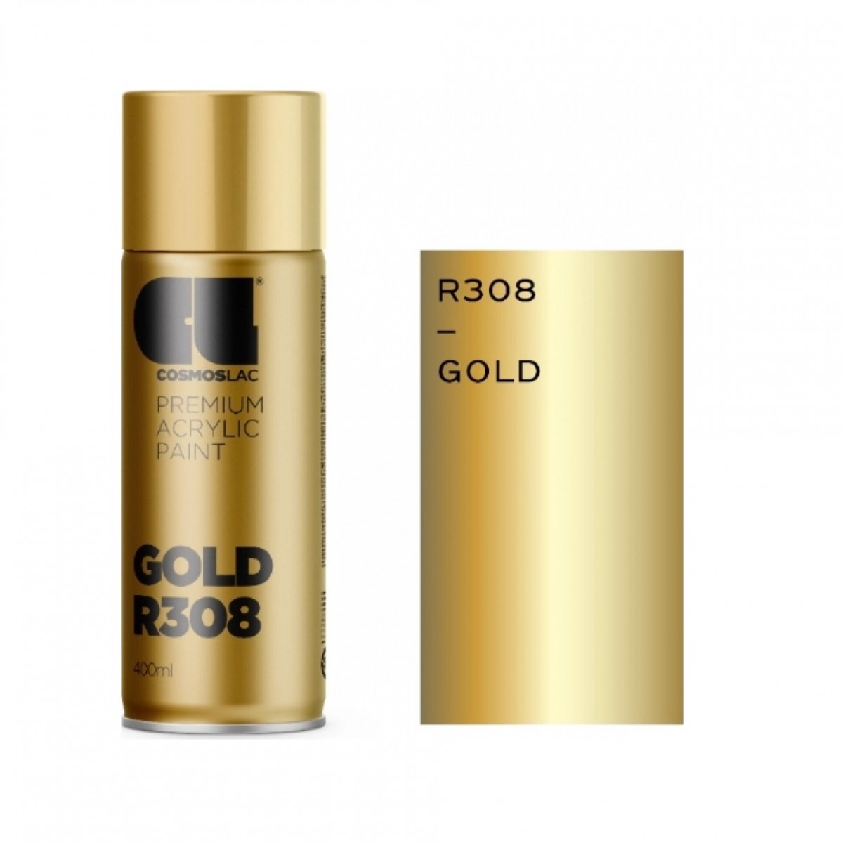 Φωτογραφία προϊόντος: ΣΠΡΕΙ ΑΚΡΥΛΙΚΟ GOLD (R308) COSMOSLAC