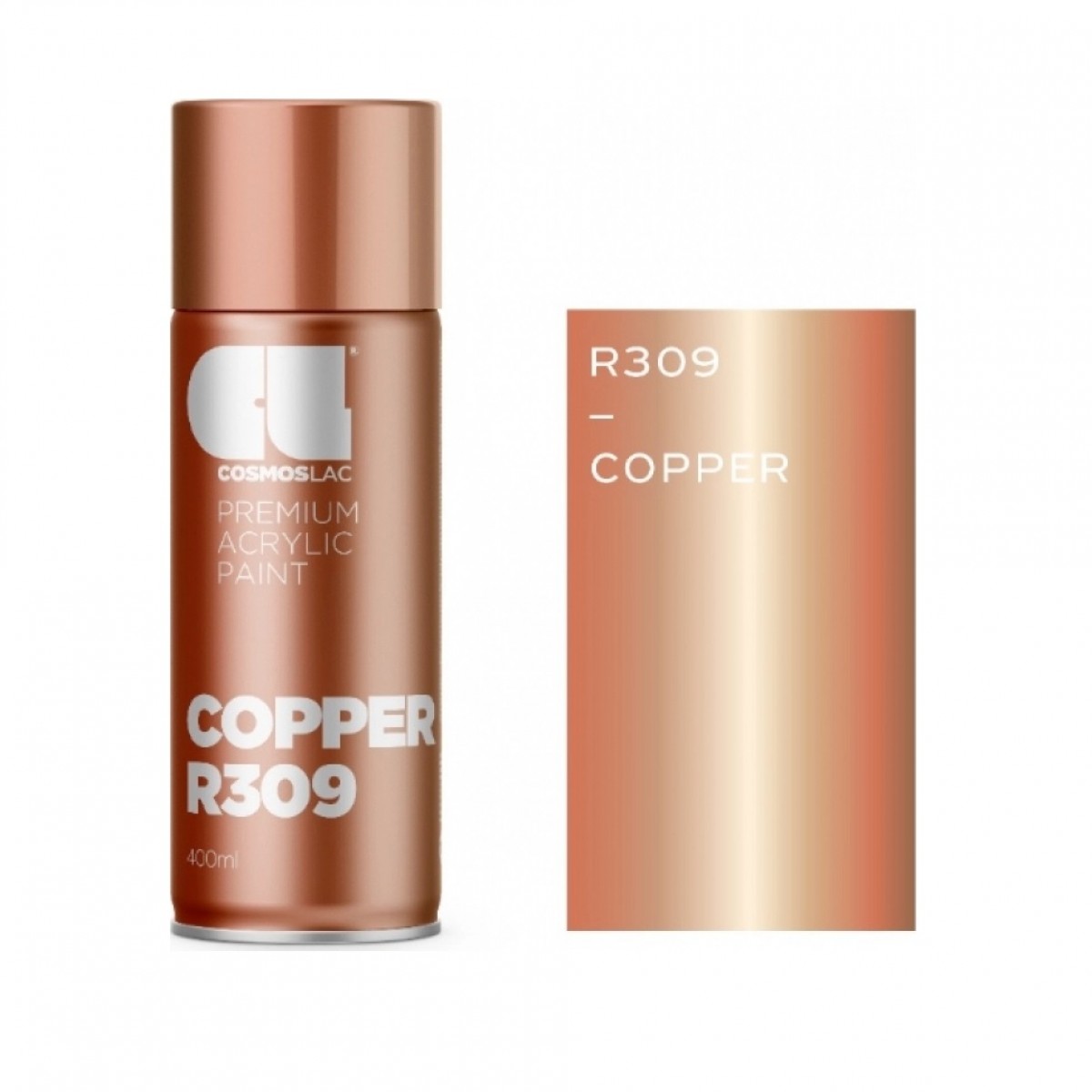 Φωτογραφία προϊόντος: ΣΠΡΕΙ ΑΚΡΥΛΙΚΟ COPPER 400ml (R309) COSMOSLAC