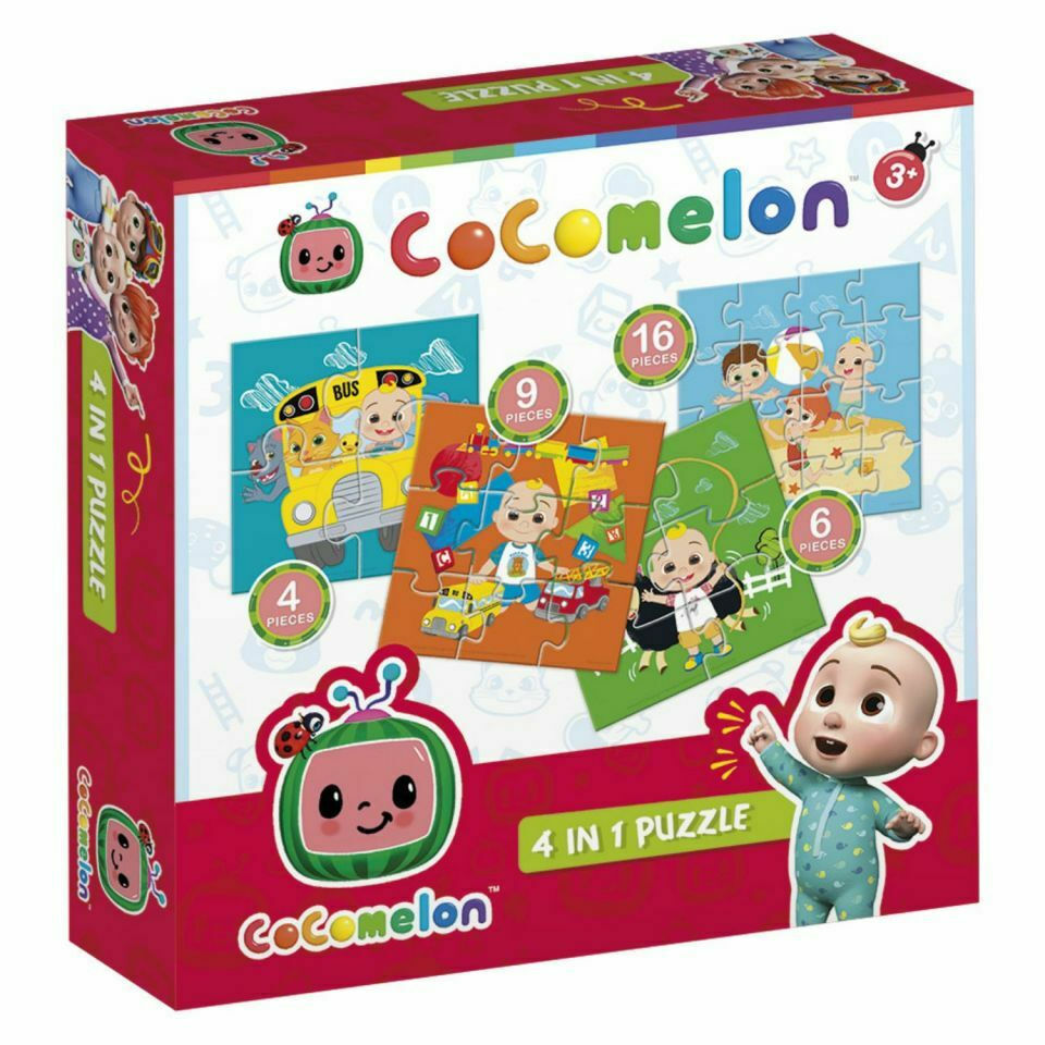 Φωτογραφία προϊόντος: Puzzle 4 σε 1 Cocomelon – Totum ΤΜ550049