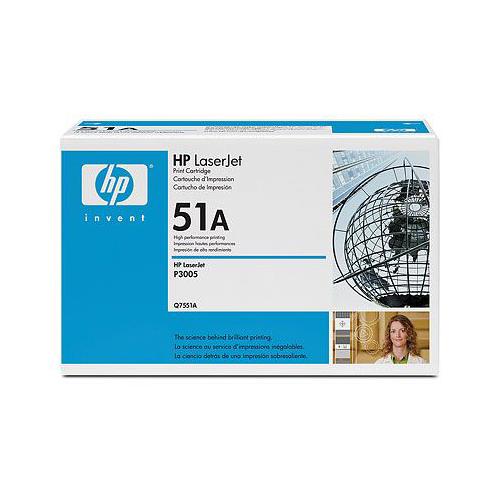Φωτογραφία προϊόντος: Hewlett Packard Toner HP LaserJet 3005 Serie 6.5k Q7551A black 5310372