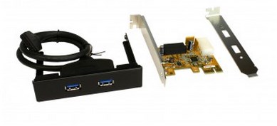 Φωτογραφία προϊόντος: IO Exsys PCIe 2x USB 3.0 intern (EX-11099-2) bulk
