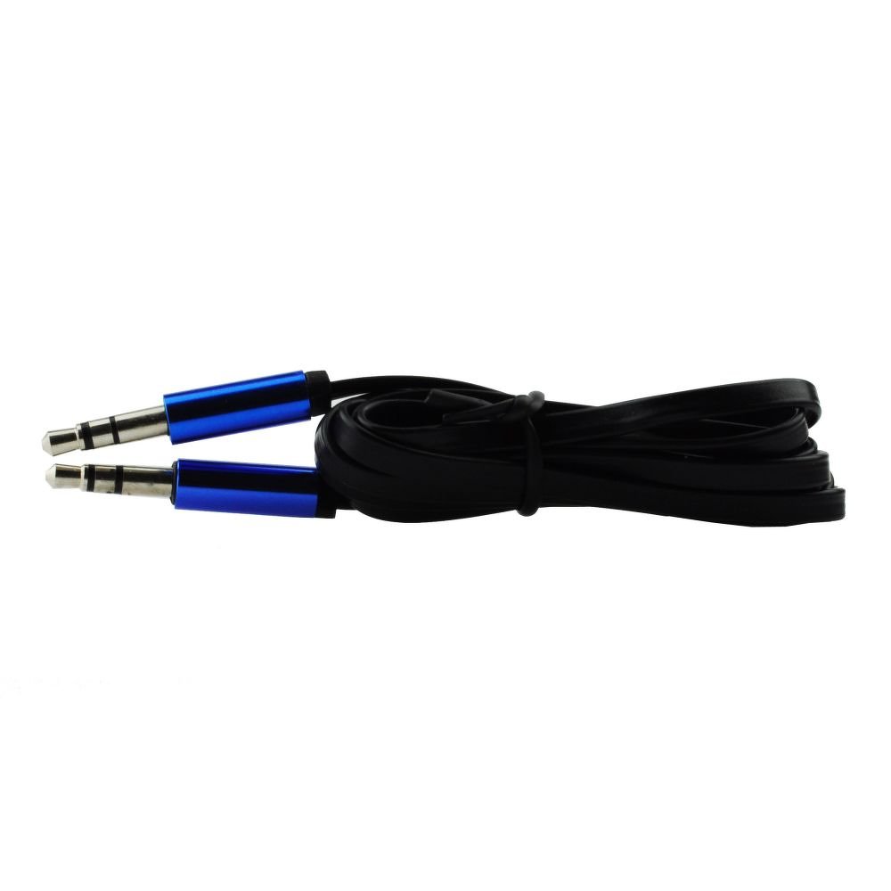 Φωτογραφία προϊόντος: OEM AUX CABLE JACK STEREO 3.5mm blue 1m