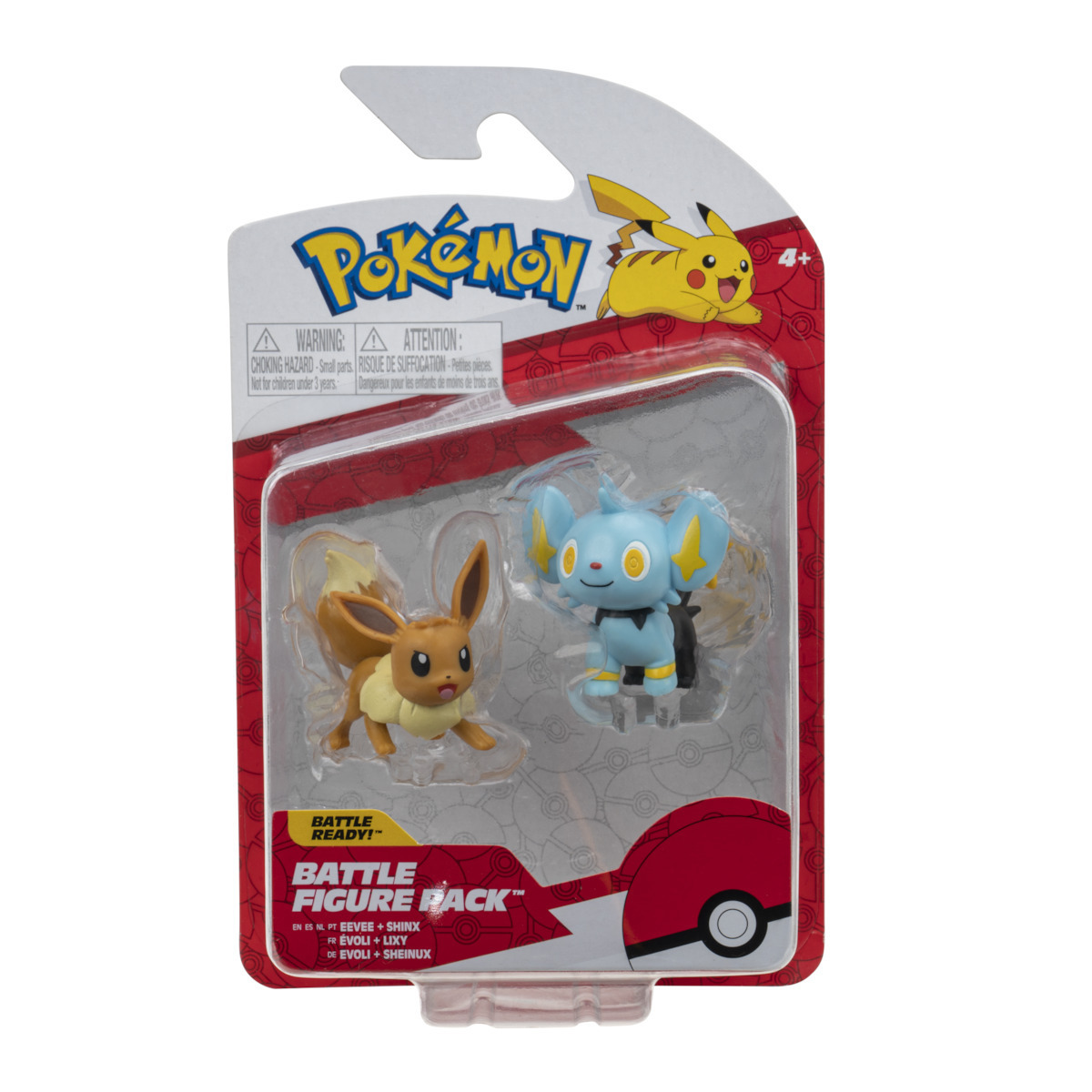 Φωτογραφία προϊόντος: Pokemon Φιγούρες W11 Eevee - Shinx Jazwares JW095007-F (PKW2647)