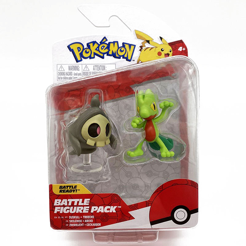 Φωτογραφία προϊόντος: Pokemon Φιγούρες W12 Duskull - Treecko Jazwares JW095007-F (PKW2639)