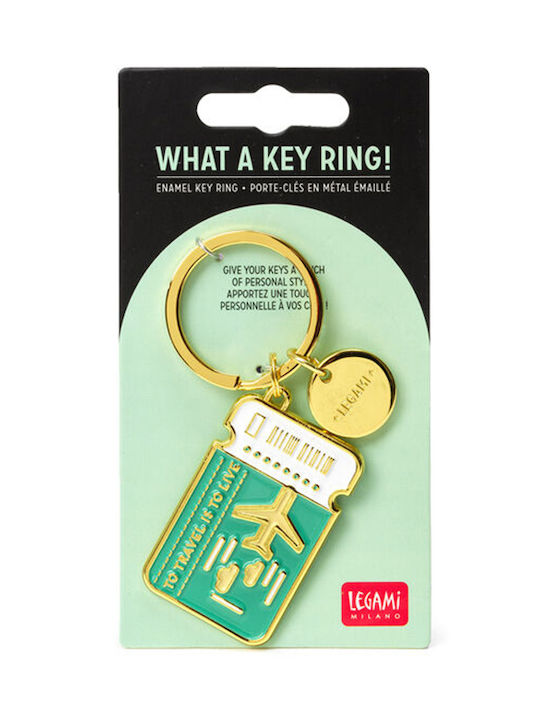 Φωτογραφία προϊόντος: ΜΠΡΕΛΟΚ LEGAMI WHAT A KEY RING-TRAVEL TICKET EKR0004