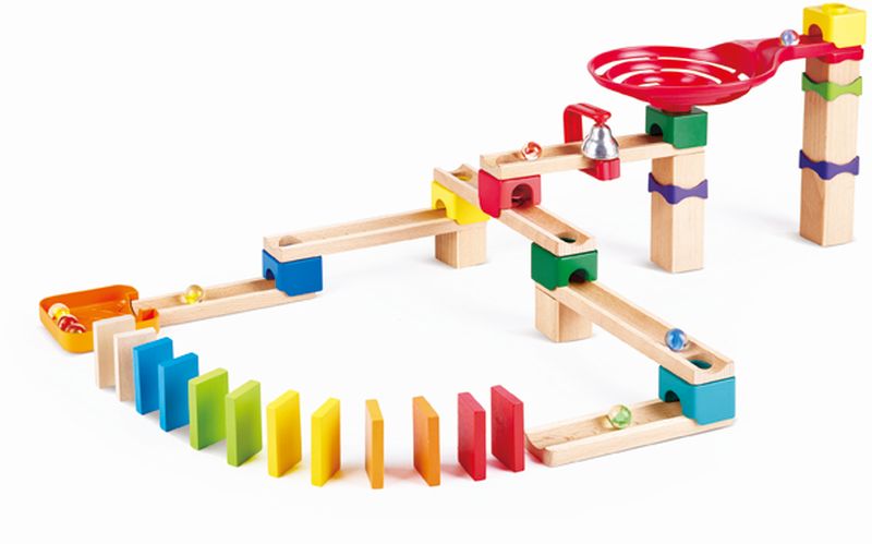 Φωτογραφία προϊόντος: Hape Early Explorer Ξύλινο Crazy Rollers Stack Track (E1102A)