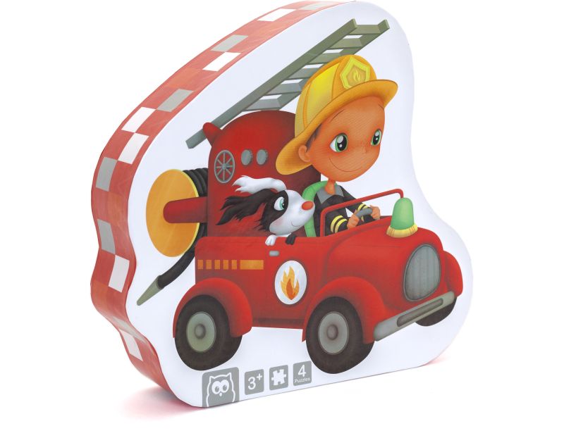 Φωτογραφία προϊόντος: Eurekakids Παζλ - Ο Πυροσβέστης (Προοδευτική Κατασκευή) (68215052843)