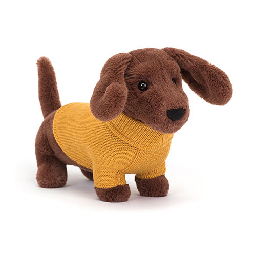 Φωτογραφία προϊόντος: SWEATER SAUSAGE ΣΚΥΛΟΣ ΚΙΤΡΙΝΟ 14cm JC-S3SDY - JELLYCAT