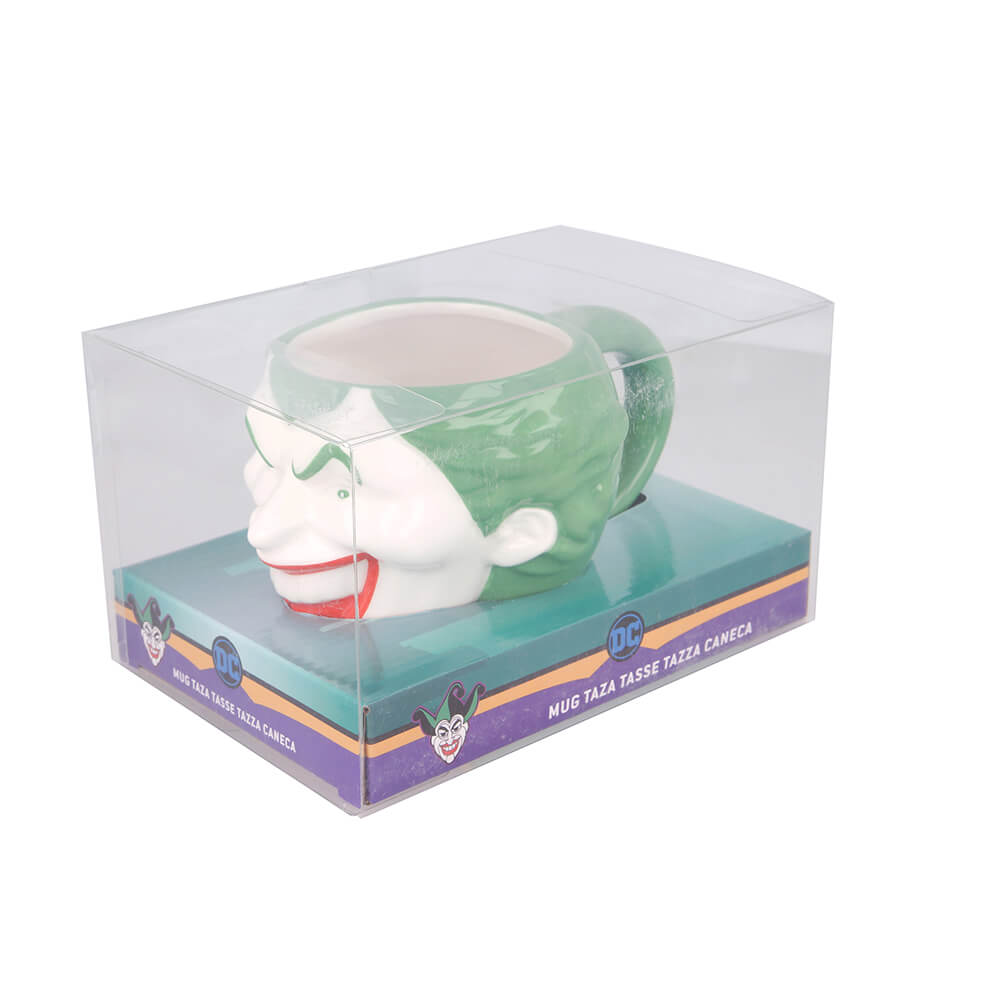Φωτογραφία προϊόντος: Κεραμική 3D κούπα Joker - DC 380ml σε δώρο-κουτί Stor
