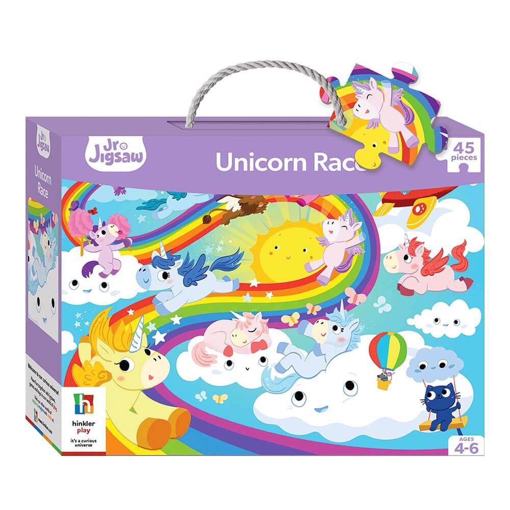 Φωτογραφία προϊόντος: Παιδικό Παζλ Junior 45τμχ Unicorn Hinkler