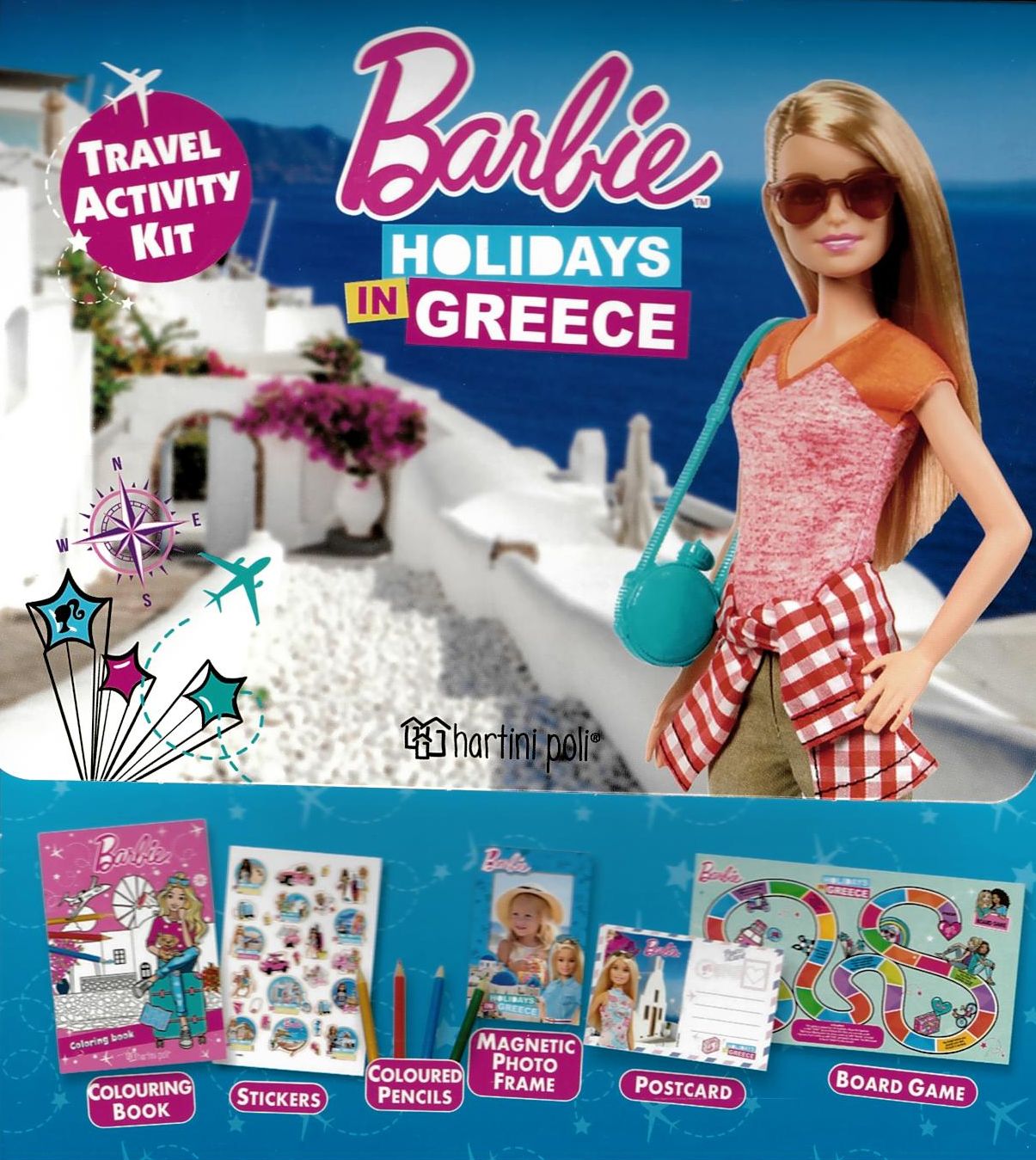 Φωτογραφία προϊόντος: Barbie - Holidays in Greece - Travel Activity Kit