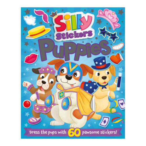 Φωτογραφία προϊόντος: Βιβλίο με αυτοκόλλητα Silly Stickers: Puppies