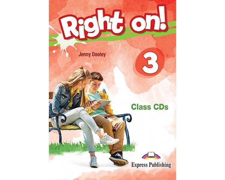 Φωτογραφία προϊόντος: RIGHT ON ! 3 CD CLASS (3) – Express Publishing