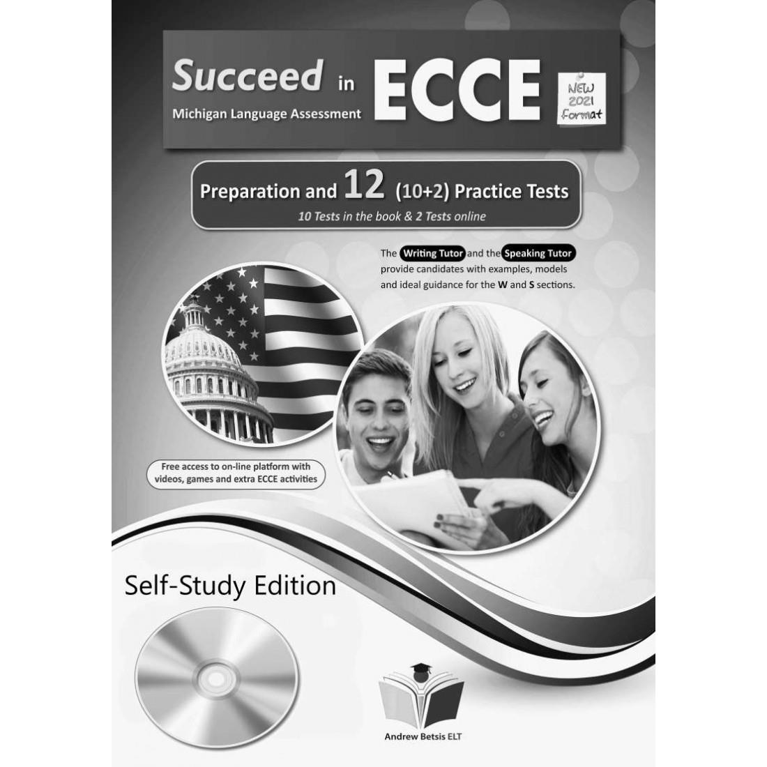 Φωτογραφία προϊόντος: SUCCEED IN MICHIGAN ECCE 12 Practice Tests (2021 Format) Self Study Pack