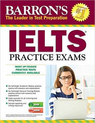 Φωτογραφία προϊόντος: Barron's IELTS Practice Exams (3rd ed.)