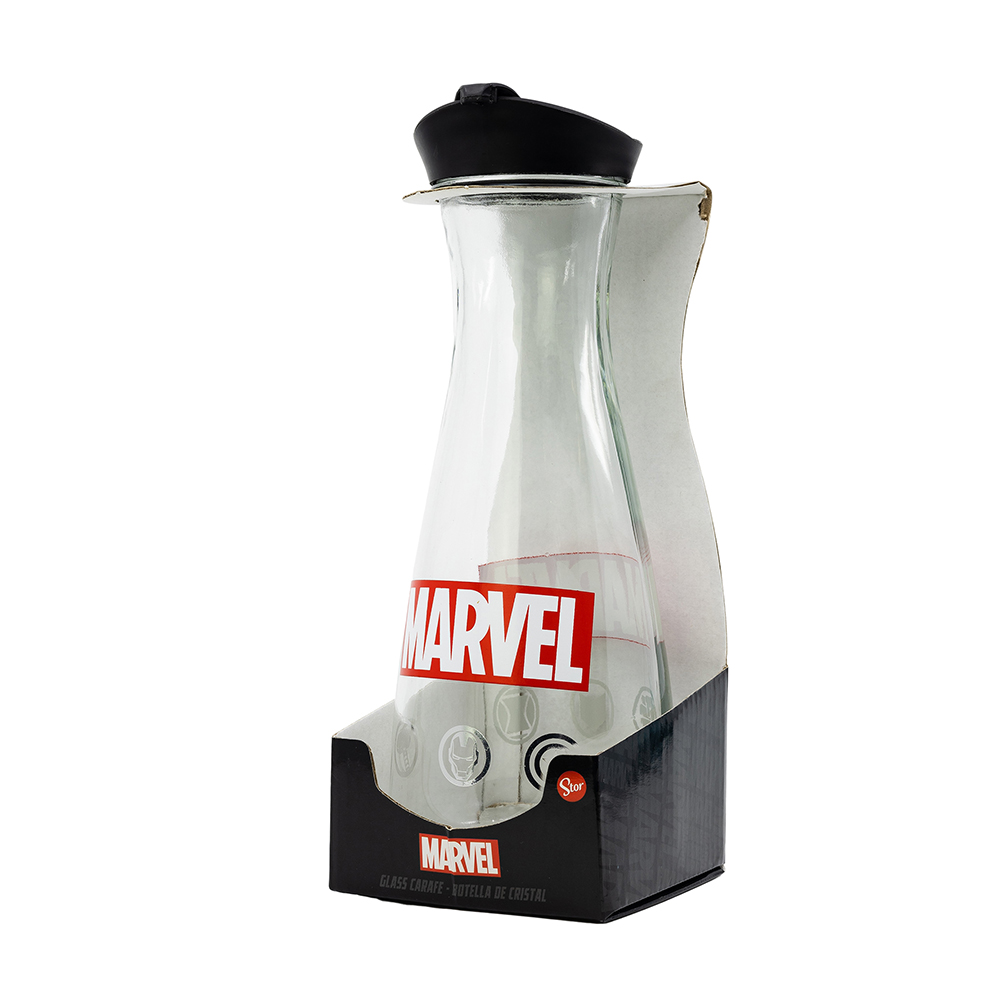 Φωτογραφία προϊόντος: Γυάλινο μπουκάλι Marvel Glass Carafe 900ml Stor - ST00343