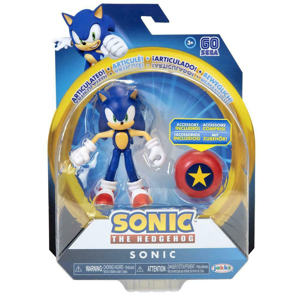 Φωτογραφία προϊόντος: Jakks Pacific Sonic The Hedgehog Φιγούρα 10εκ. Wave9 - Sonic (JPA41440-SO)