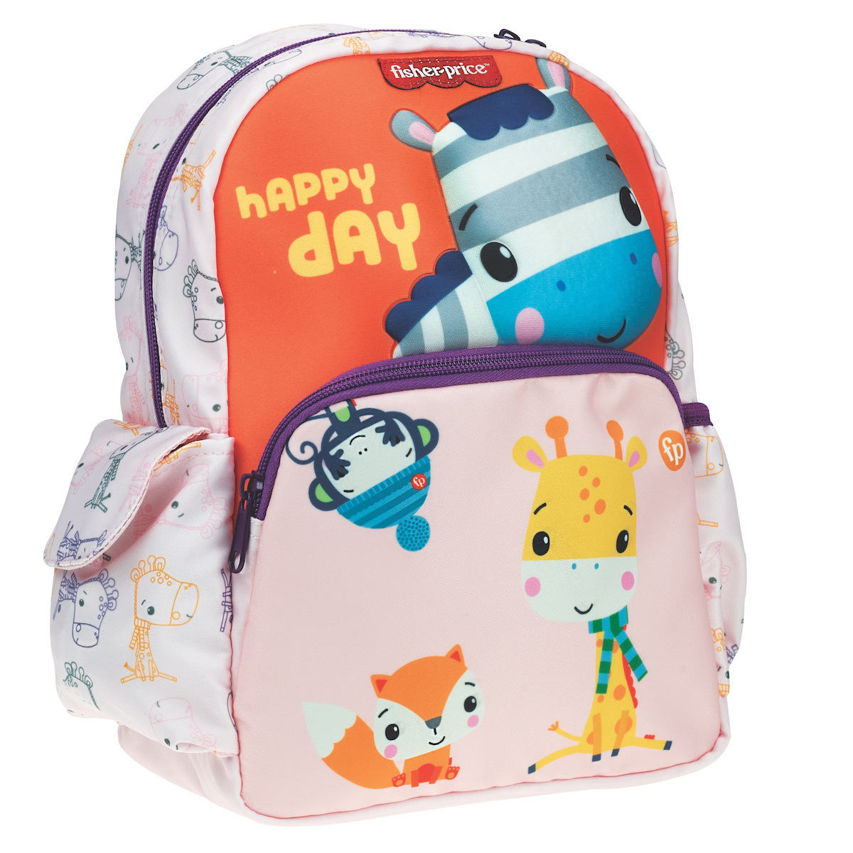 Φωτογραφία προϊόντος: Fisher Price Σχολική Τσάντα Πλάτης Νηπιαγωγείου Ζέβρα 349-43053