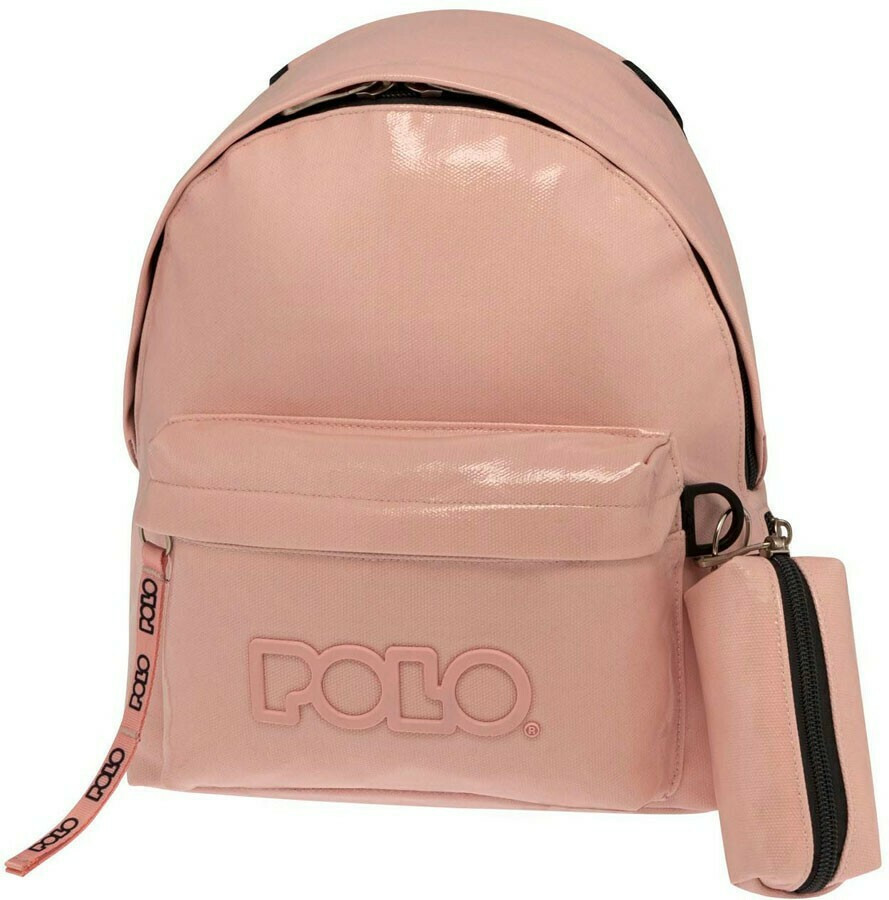 Φωτογραφία προϊόντος: Polo Mini Vinyl Σχολική Τσάντα Πλάτης Ροζ 907036-3900