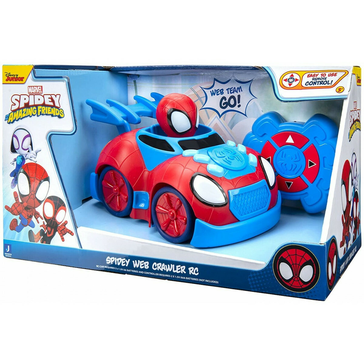 Φωτογραφία προϊόντος: Spidey Spidey - Όχημα 18cm Τηλεκατευθυνόμενο R/C JWS00023 - Jazwares
