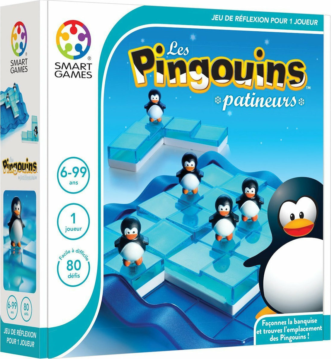 Φωτογραφία προϊόντος: Smartgames επιτραπέζιο Πιγκουίνοι στον πάγο (80 challenges)