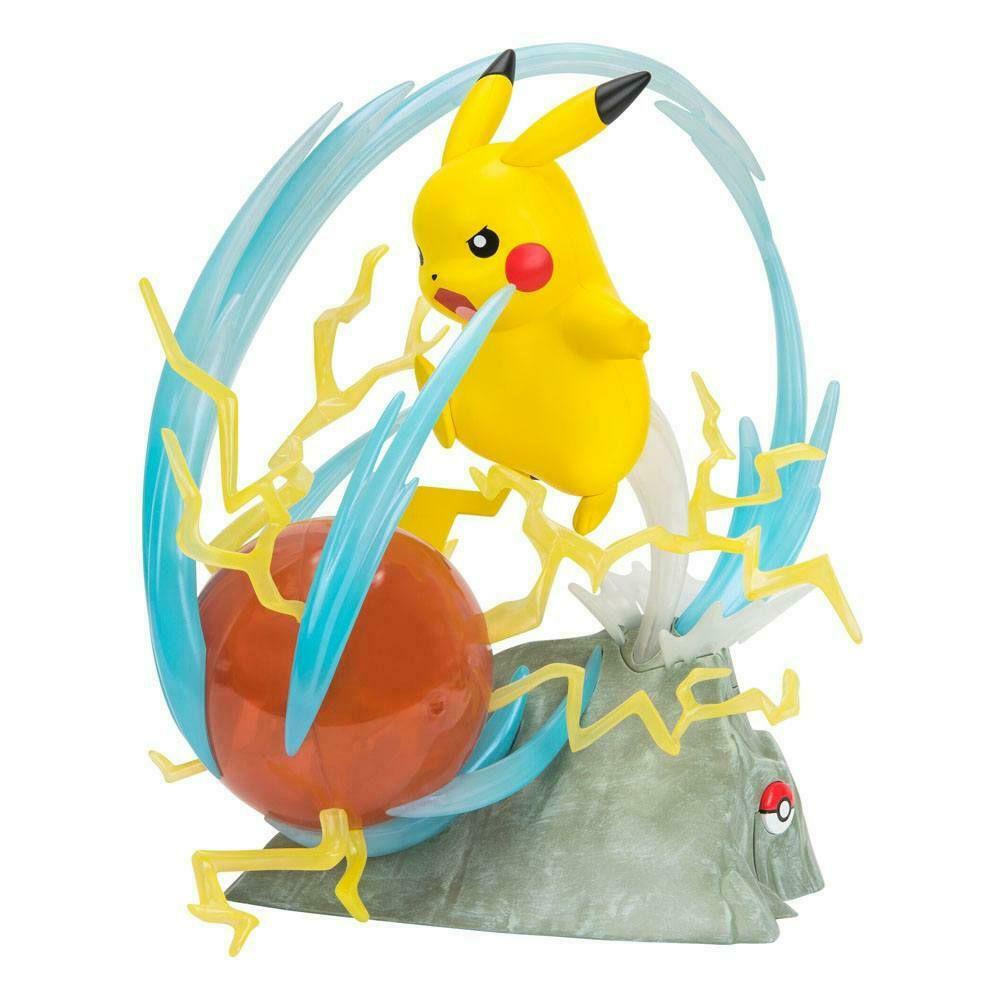 Φωτογραφία προϊόντος: Jazwares Άγαλμα Pokemon 25th anniversary Light-Up Deluxe Statue Pikachu 33εκ. JW002370
