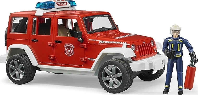 Φωτογραφία προϊόντος: Jeep Wrangler Unlimited Rubicon Fire Engine Bruder BR002528