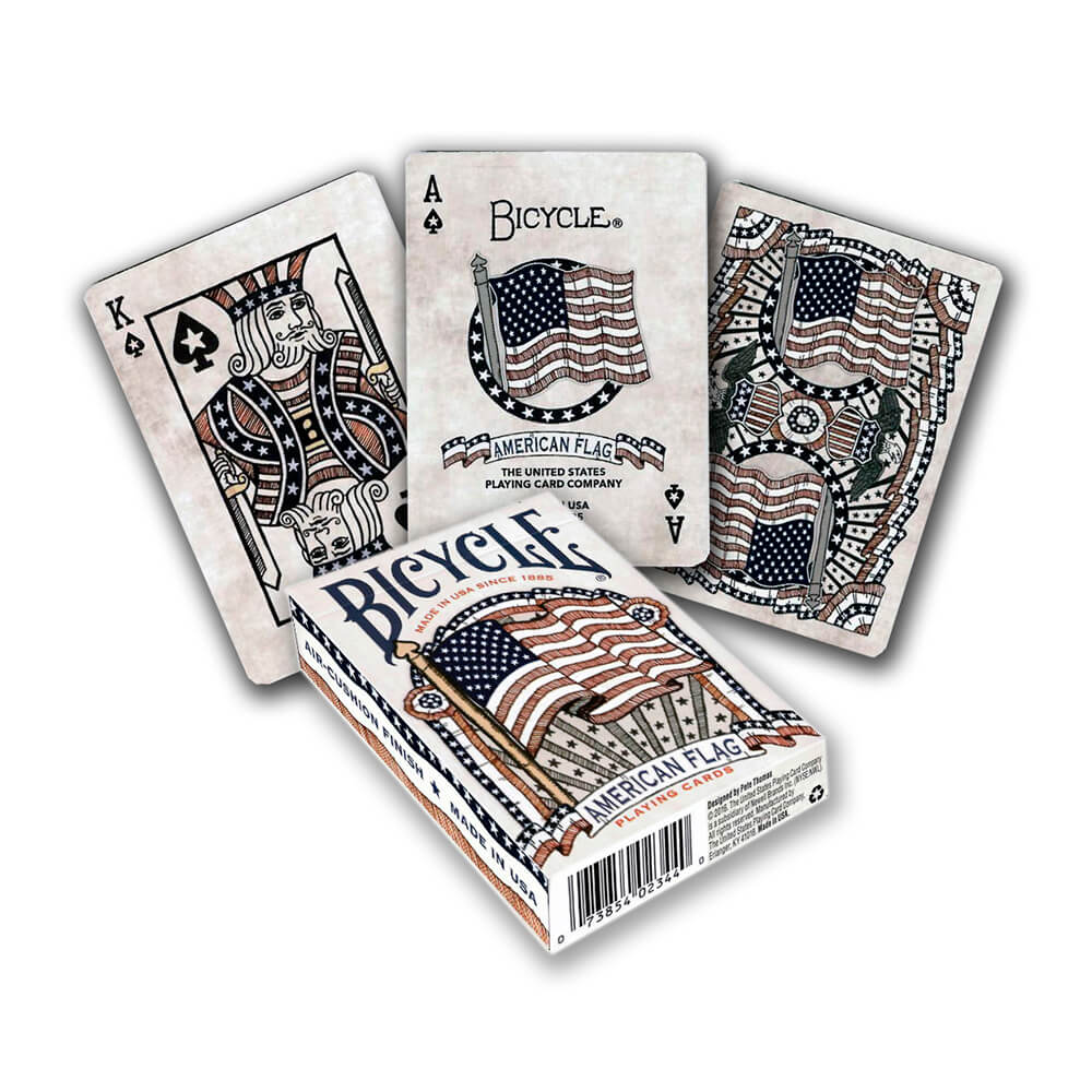 Φωτογραφία προϊόντος: Bicycle American Flag (Τραπουλόχαρτα με θέμα Αμερικανική σημαία)
