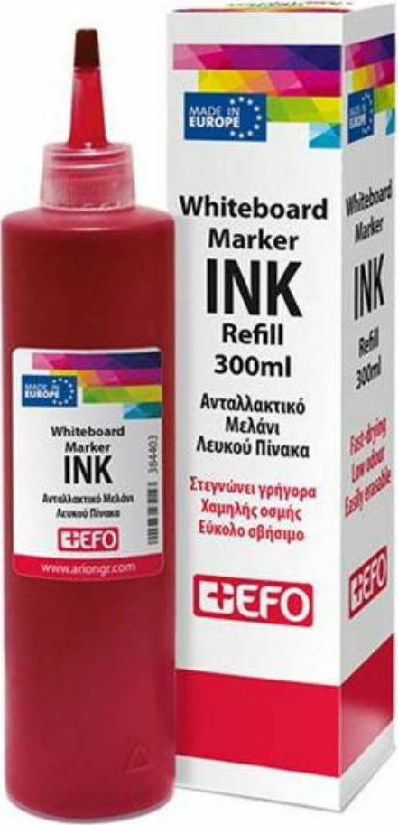 Φωτογραφία προϊόντος: Μελάνι Πίνακα +EFO 300ml Κόκκινο
