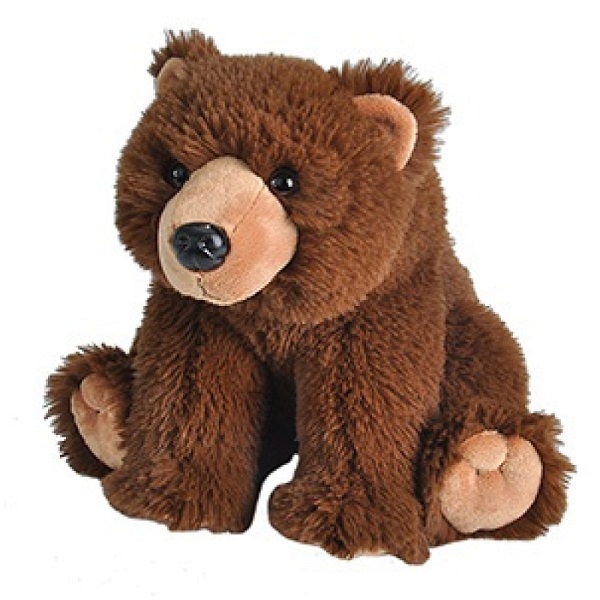 Φωτογραφία προϊόντος: CUDDLEKINS Αρκούδα Καφέ Grizzly (30cm) KM-12832 - Wild Republic