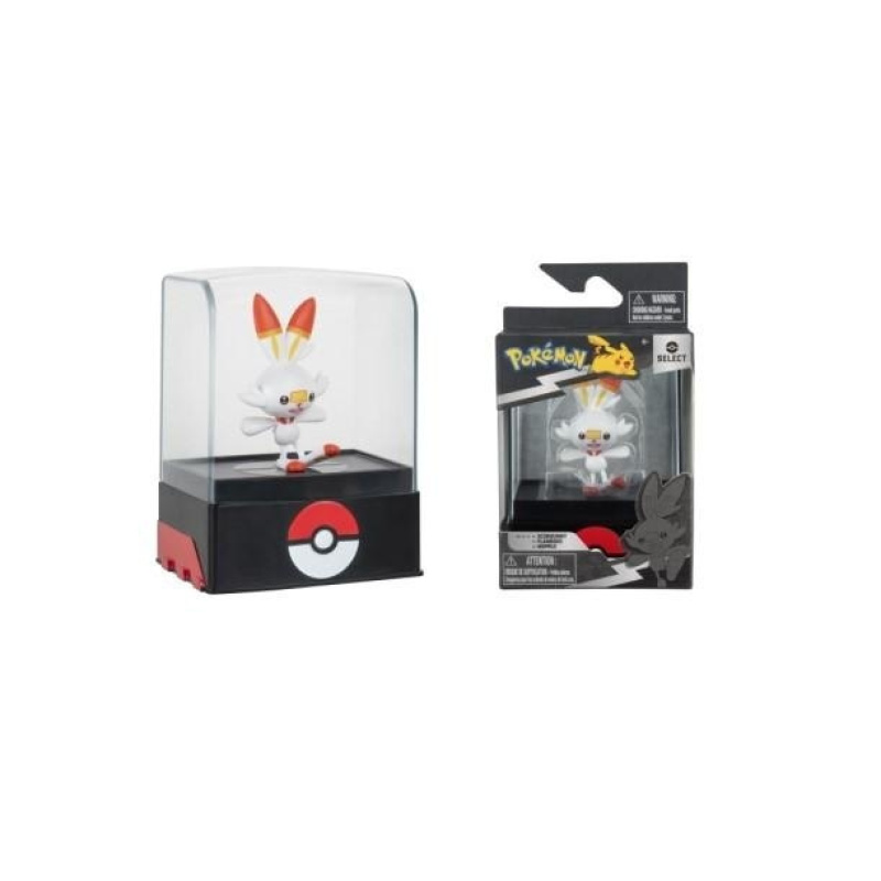 Φωτογραφία προϊόντος: Pokemon Scorbunny Συλλεκτική φιγούρα με θήκη W7 – Jazwares