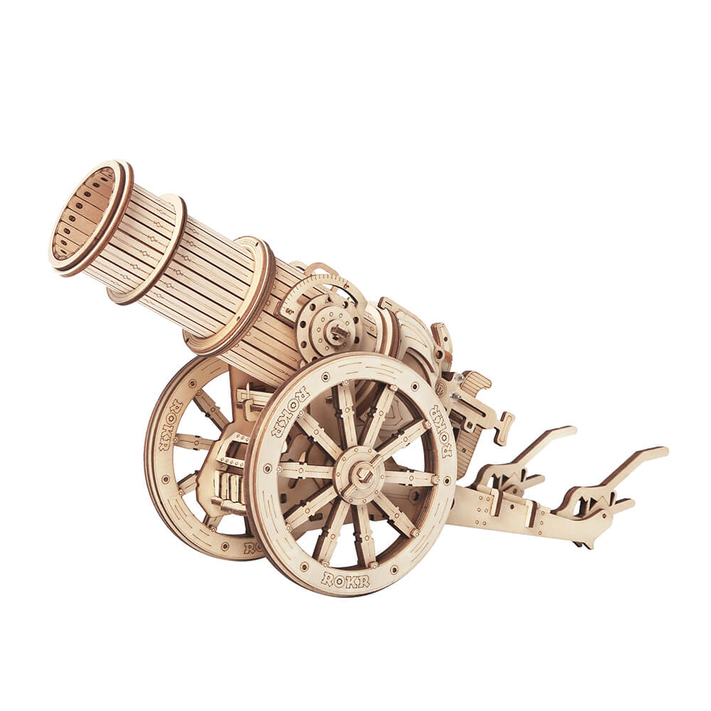 Φωτογραφία προϊόντος: Ξύλινη κατασκευή ROBOTIME Medieval wheeled cannon
