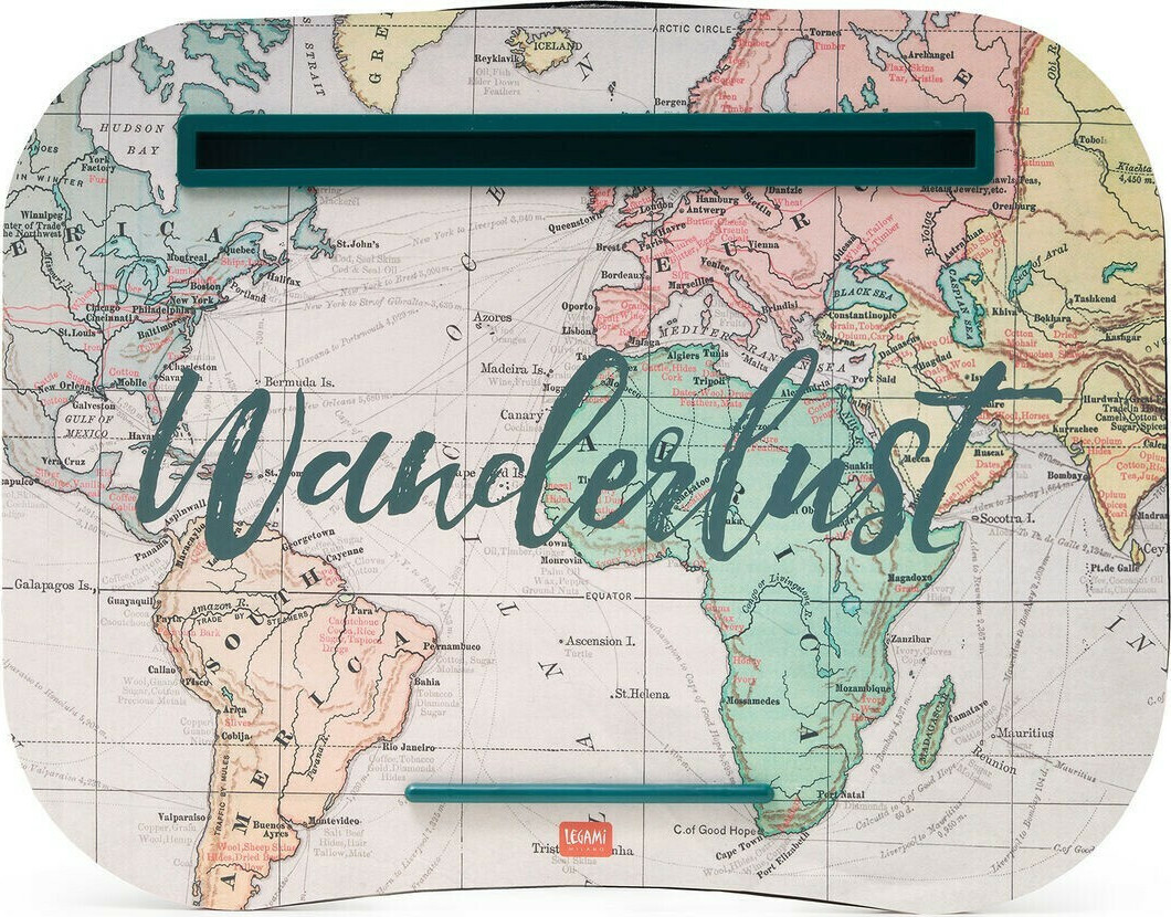 Φωτογραφία προϊόντος: Βάση για Laptop+Tablet - “To Travel is to Live” - Legami
