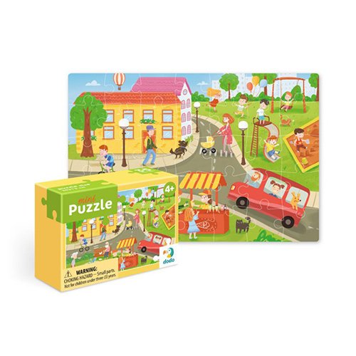 Φωτογραφία προϊόντος: Dodo MINI PUZZLE SUMMER TOWN - ΠΟΛΗ ΤΟΥ ΚΑΛΟΚΑΙΡΙΟΥ 35τμχ (DO300549)