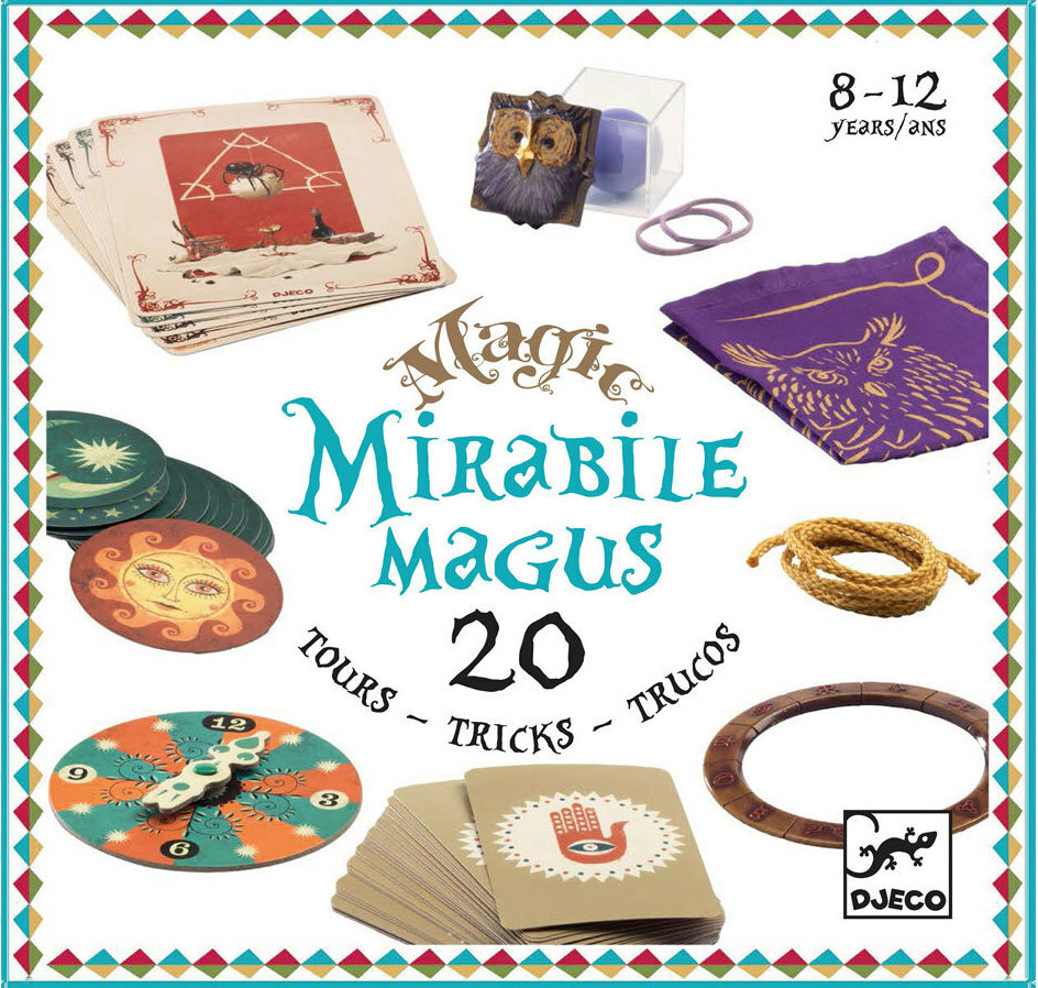 Φωτογραφία προϊόντος: Djeco Magic Mirabile Magus Σετ 20 Μαγικά Τρικ