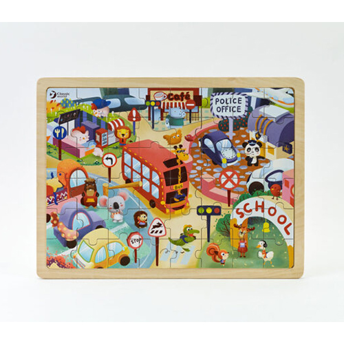 Φωτογραφία προϊόντος: ANIMAL CITY JIGSAW PUZZLE - ΠΑΖΛ Η ΠΟΛΗ ΤΩΝ ΖΩΩΝ CL54242