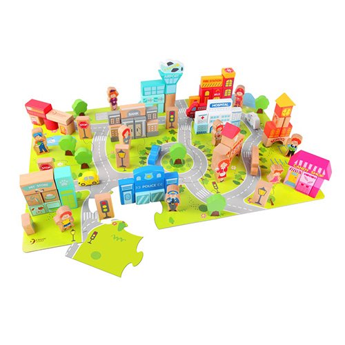 Φωτογραφία προϊόντος: Classic world CITY BUILDING BLOCKS – ΤΟΥΒΛΑΚΙΑ CL5005