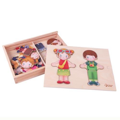 Φωτογραφία προϊόντος: DRESS UP PUZZLE – ΠΑΖΛ ΜΕ ΡΟΥΧΑ CL54358