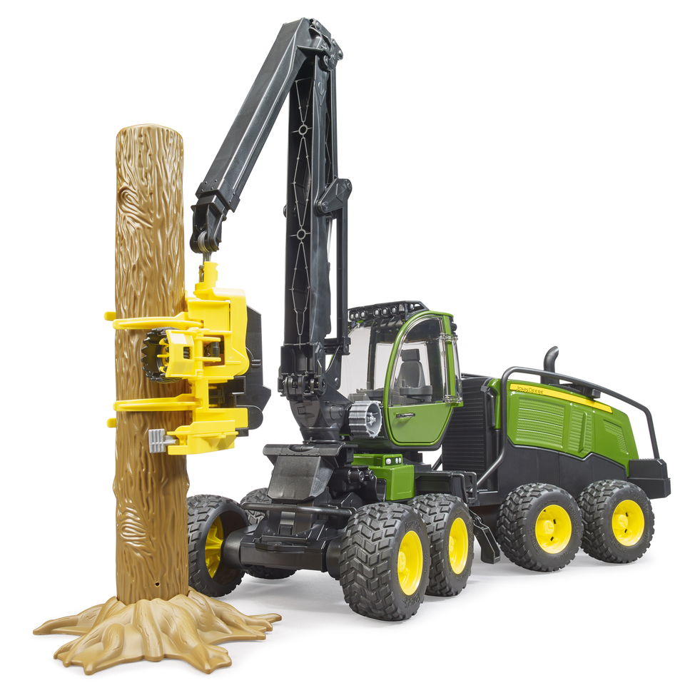 Φωτογραφία προϊόντος: Bruder Δασοκομικό John Deere 1270G με κορμό δέντρου