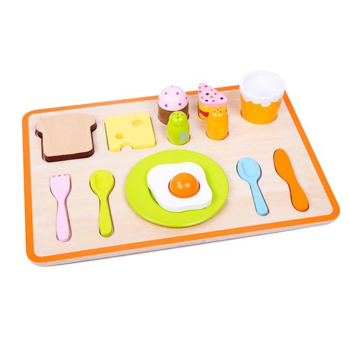 Φωτογραφία προϊόντος: BREAKFAST TRAY - ΤΡΙΣΔΙΑΣΤΑΤΟ ΠΑΖΛ CL3659 (Classic World)
