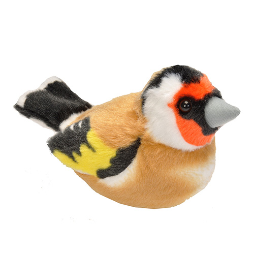 Φωτογραφία προϊόντος: BIRDS - European Goldfinch 13cm (Καρδερίνα) - Wild Republic - με ήχο (KM-19486)