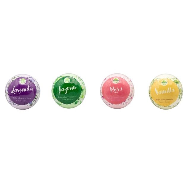 Φωτογραφία προϊόντος: Becasan Bodycare Bath Bombs Λεβάντα, Τριαντάφυλλο, Γιασεμί, Βανίλια