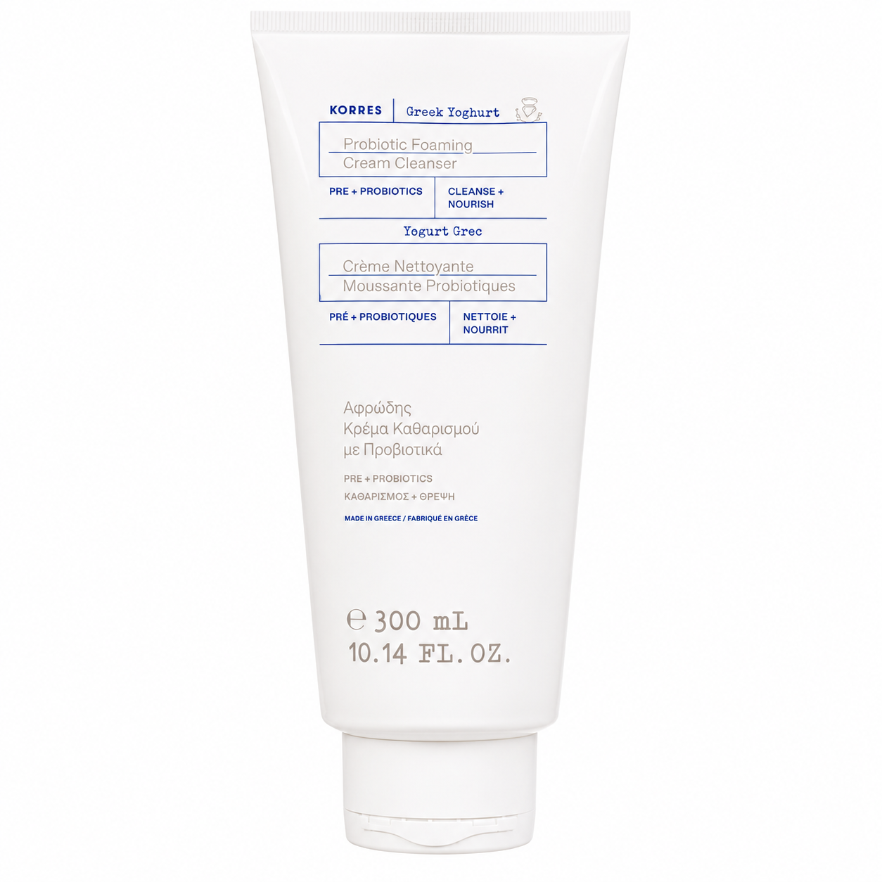 Φωτογραφία προϊόντος: KORRES Greek Yoghurt Probiotic Foaming Cream Cleanser 300ml