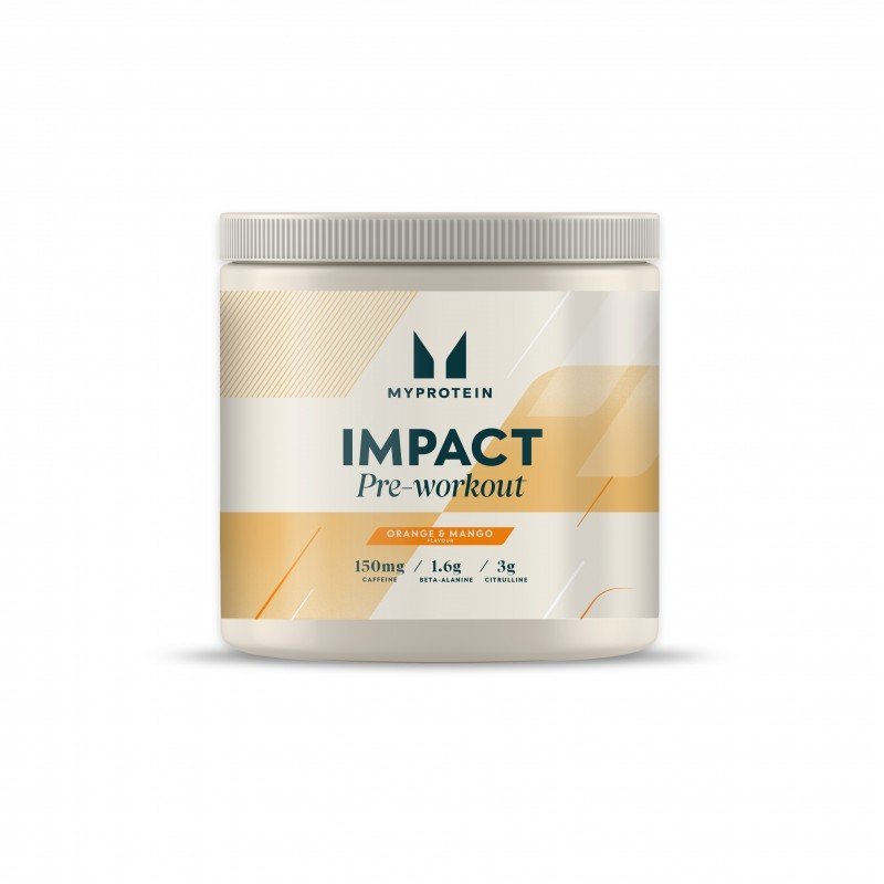 Φωτογραφία προϊόντος: MyProtein Protein Impact Pre-Workout Ισχυρό Προπονητικό Μείγμα με γεύση Μάνγκο-Passionfruit 150g