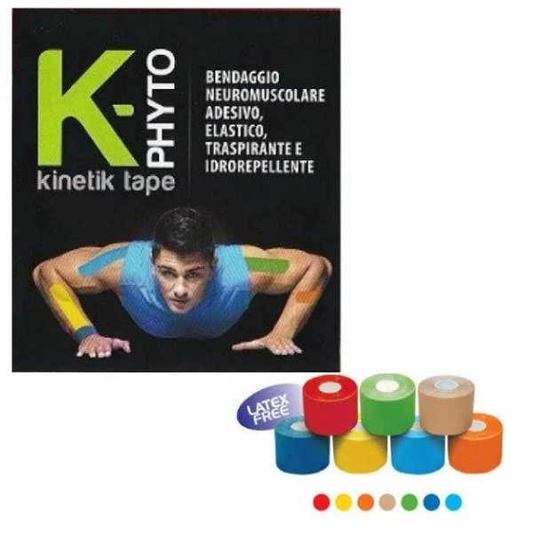 Φωτογραφία προϊόντος: Phyto Performance Ταινία Κινησιοθεραπείας K-Phyto 5cm x 5m - Κίτρινο