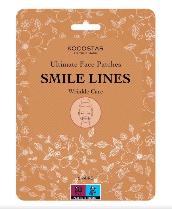 Φωτογραφία προϊόντος: KOCOSTAR Ultimate Face Patches SMILE LINES Wrinkle Care Επιθέματα για ρυτίδες γύρω από το στόμα