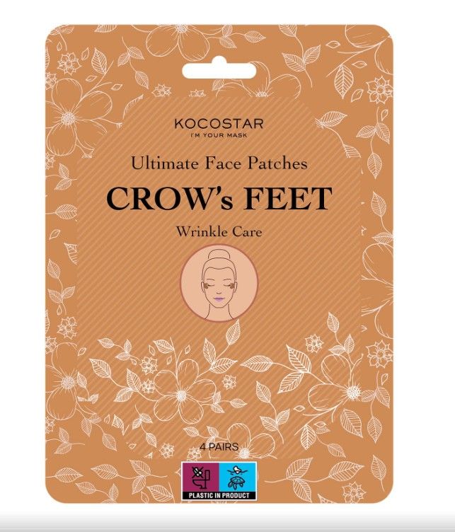 Φωτογραφία προϊόντος: KOCOSTAR Ultimate Face Patches CROW'S FEET Wrinkle Care Επιθέματα για τις ρυτίδες των ματιών