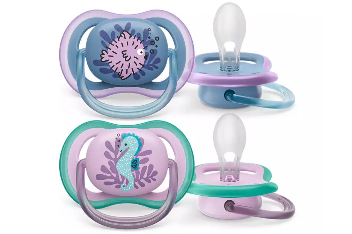 Φωτογραφία προϊόντος: PHILIPS AVENT Ultra Air 6-18m Πιπίλα Σιλικόνης Ψάρι / Ιππόκαμπος 2τμχ - OEM