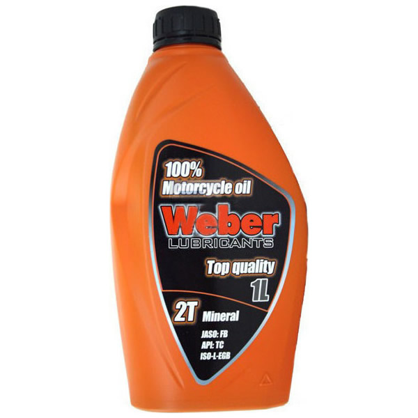 Φωτογραφία προϊόντος: Λιπαντικό ΜΟΤΟ Weber Mineral 2T 1lt